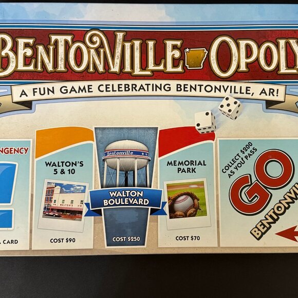 Bentonville Opoly! A Fun Game Celebrating Bentonville Arkansas!! - Picture 2 of 6